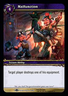 World of Warcraft: Through the Dark Portal (Base Set) card 147 Malfunction 