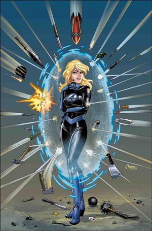 Invisible Woman issue 2-B Amanda Conner Cover