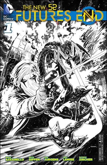 New 52: Futures End  issue 1-C Ryan Sook DC RRP Cover