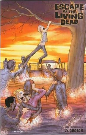 Escape of the Living Dead Annual issue 1-B Wraparound Cover