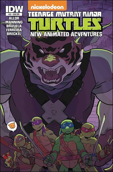 Teenage Mutant Ninja Turtles New Animated Adventures issue 22-B Meaghan Carter Subscription Cover