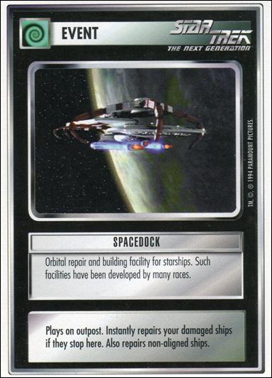 Star Trek: Premiere Unlimited (Base Set) card 92 Spacedock