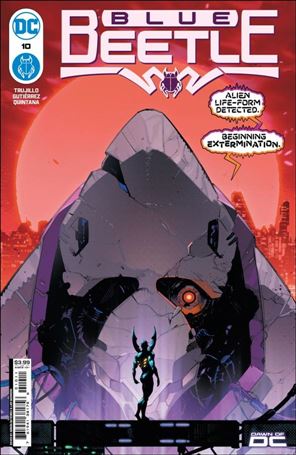 Blue Beetle (2023) issue 10 Adrián Gutiérrez Cover