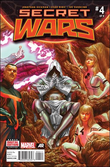 Secret Wars issue 4 Alex Ross Cover