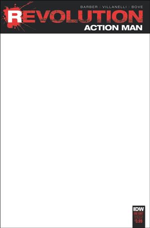 Action Man: Revolution issue 1-C Blank/Sketch Cover