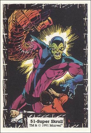 Incredible Hulk (Base Set) card 51 Super Skrull