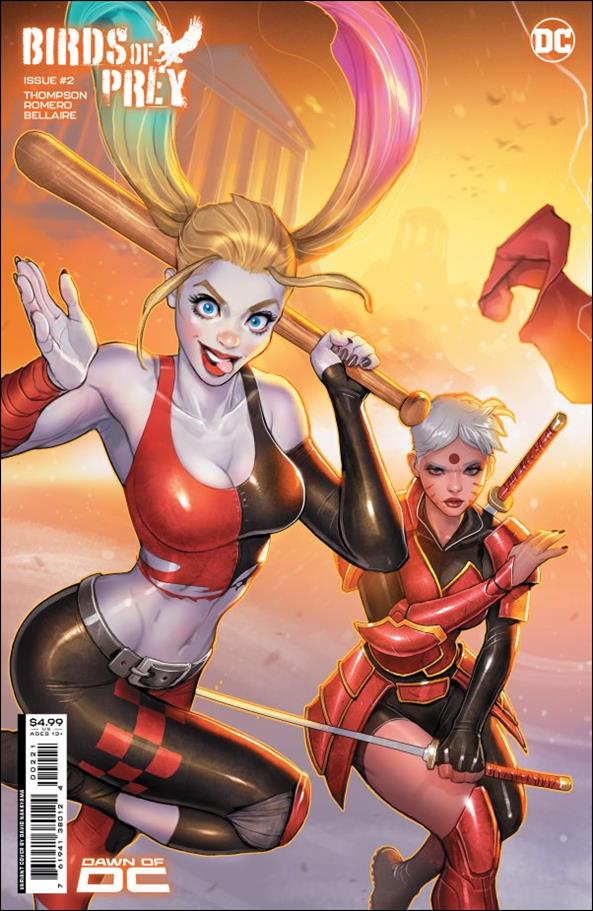 Birds of Prey (2023) issue 2-B David Nakayama Connecting Cardstock Cover A