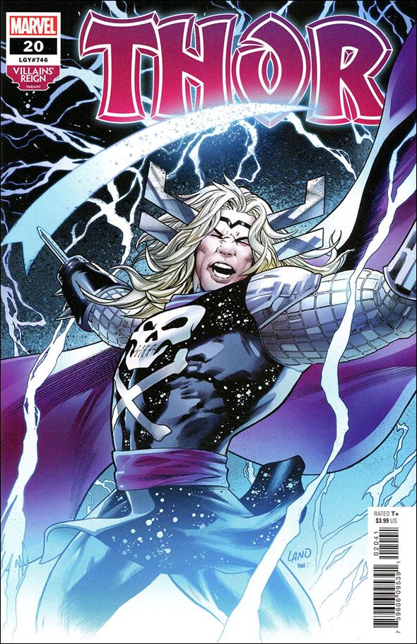 Thor (2020) issue 20-B Greg Land Villains' Reign Cover