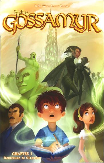 Finding Gossamyr issue 1 Sarah Ellerton Cover