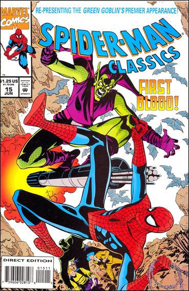 Spider-Man Classics issue 15-C Standard White Cover