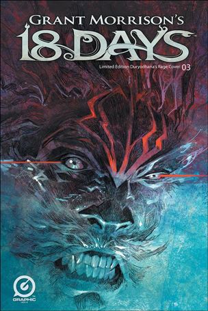 18 Days issue 3-D Mukesh Singh Duryodhana's Rage Cover 1/1000