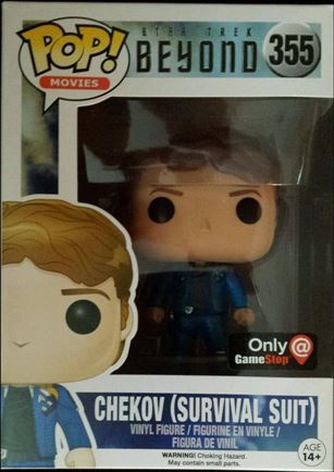POP! Movies figure 355 Chekov (Survival Suit) GameStop