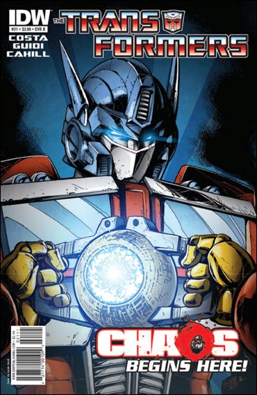 Transformers (2009) issue 21-B Guido Guidi Cover