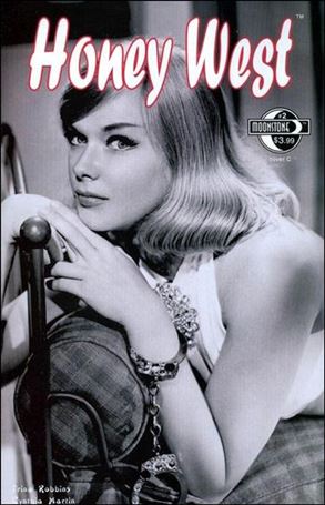 Honey West (2010) issue 2-C Anne Francis Black and White Photo Cover