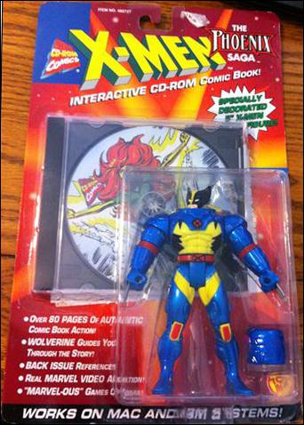 X-Men (Phoenix Saga Series)  figure 5-C Wolverine (8th Edition); Spacesuit with CD-ROM