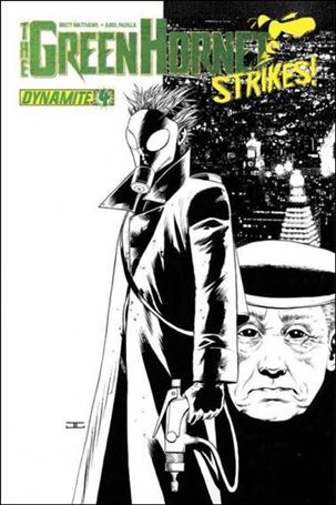 Green Hornet Strikes issue 4-B John Cassaday Black and White 1:25 Cover