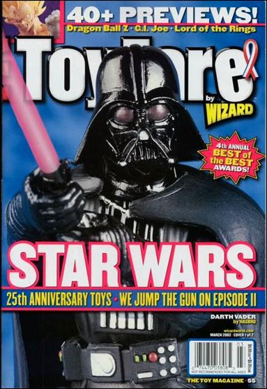 Toyfare: The Toy Magazine issue 55 Darth Vader Cover