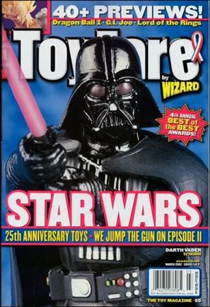 Toyfare: The Toy Magazine issue 55 Darth Vader Cover