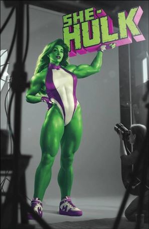 She-Hulk (2022) issue 1-K Rahzzah Comics Elite / 616 Color Hold Cover 1/1000
