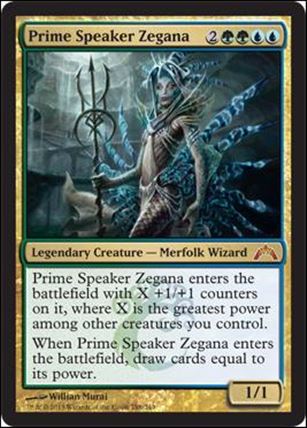 Magic the Gathering: Gatecrash (Base Set) card 188 Prime Speaker Zegana
