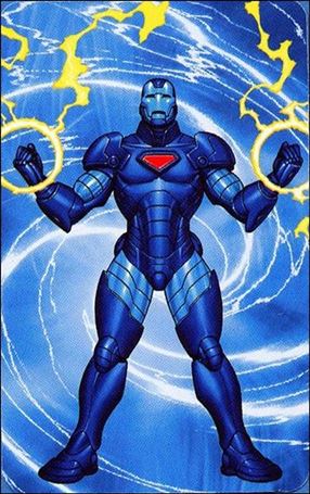 Marvel Universe: Series 1 (Promo) card 009 Iron Man (Stealth Ops Armor)