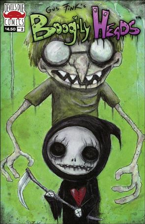 Boogily Heads issue 2-B Gus Fink Cover