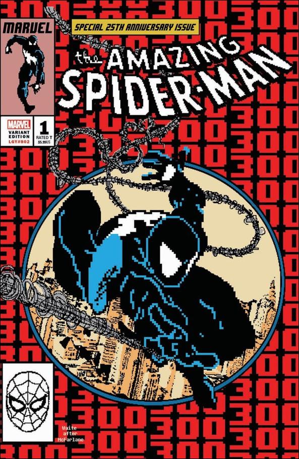 Amazing Spider-Man (2018) issue 1-XG Matthew Waite Frankie's Comics 8-Bit Cover