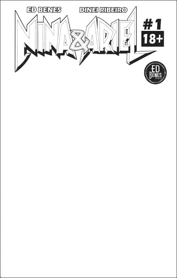 Nina and Ariel issue 1-C Blank Cover 1/250