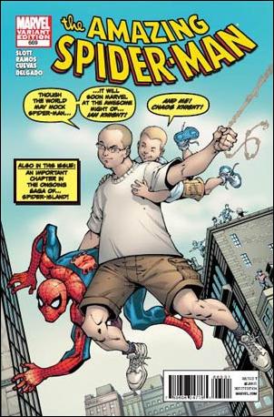 Amazing Spider-Man (1963) issue 669-I Midtown Comics Cover (Signed by Dan Slott) w/COA