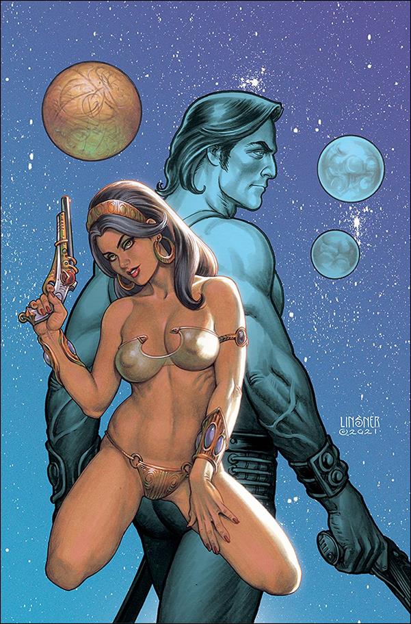 Dejah Thoris Versus John Carter issue 2-O Joseph Michael Linsner Virgin Cover