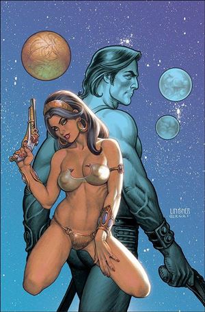 Dejah Thoris Versus John Carter issue 2-O Joseph Michael Linsner Virgin Cover