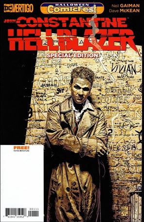 Hellblazer (1988) issue 27-B Halloween ComicFest Cover