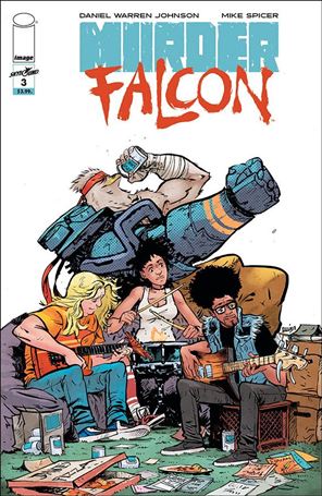 Murder Falcon issue 3 Standard Cover