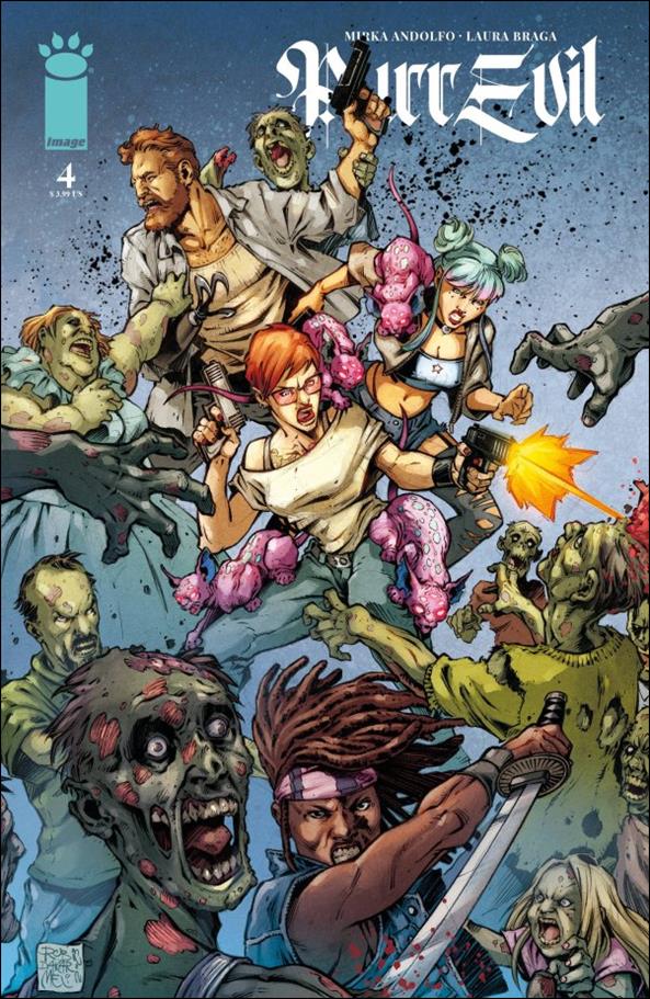 Purr Evil issue 4-D Roberto Meli TWD 20th Anniversary Cover