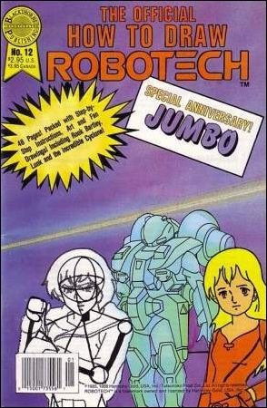 Official How to Draw Robotech issue 12