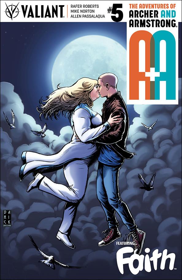 A&A: The Adventures of Archer & Armstrong issue 5-C Darick Robertson Cover