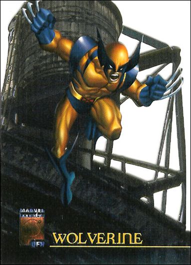 Marvel Premium QFX (Lazerblast Subset) card 1 Wolverine