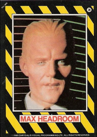 Max Headroom (Base Set) card 28