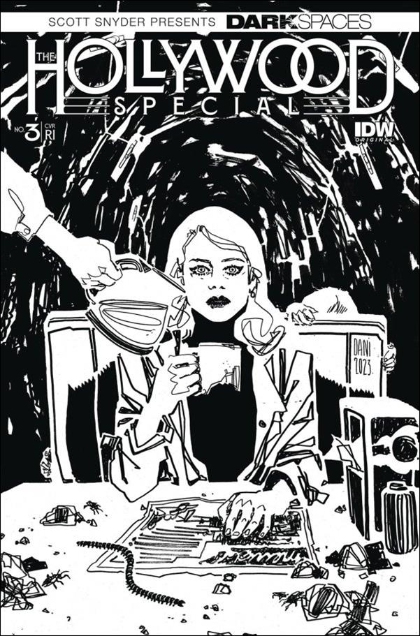 Dark Spaces: The Hollywood Special issue 3-D DaNi 1:10 B&W Cover