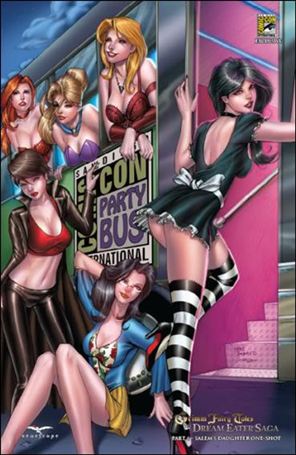 Grimm Fairy Tales: The Dream Eater Saga issue 6-D Mike DeBalfo SDCC Party Bus Cover 1/250