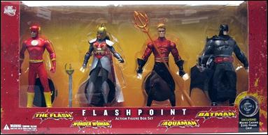 Flashpoint (Box Set) figure 1 Flashpoint 4-Pack