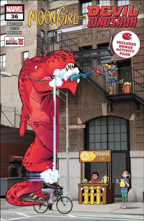 Moon Girl and Devil Dinosaur (2016) issue 36 Natacha Bustos Cover