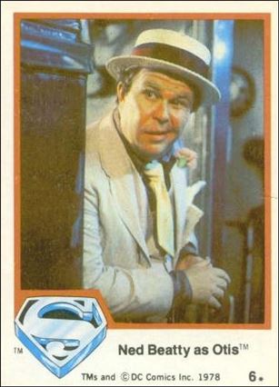 Superman (Movie) Series 1 (Base Set) card 6 Ned Beatty as Otis