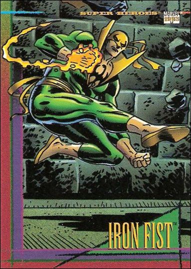 Marvel Universe: Series 4 (Base Set) card 88 Iron Fist