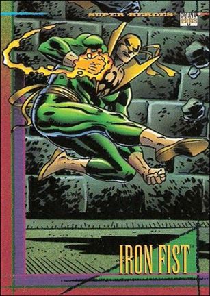 Marvel Universe: Series 4 (Base Set) card 88 Iron Fist