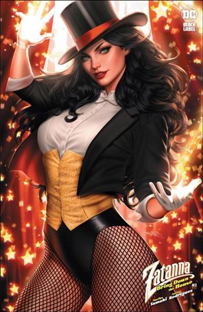 Zatanna: Bring Down the House issue 2-C Ariel Diaz Cardstock Cover