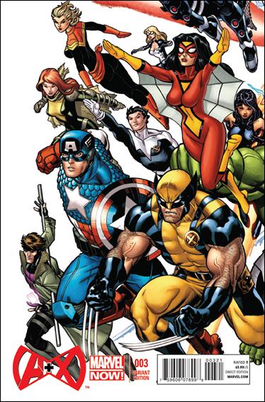 A+X issue 3-C Ed McGuinness 1:25 Connecting Cover