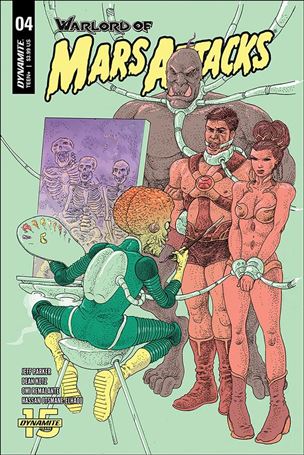 Warlord of Mars Attacks issue 4-C Ramon Villalobos Cover