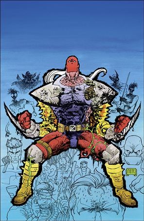 Bloodstrike (1993) issue 24-B Michel Fiffe Virgin Cover