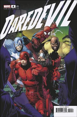 Daredevil (2022) issue 4-C Paulo Siqueira Cover